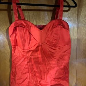 Vixen by Micheline Pitt Fiery Orange top